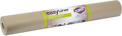 Duck Brand EasyLiner Non-Adhesive Shelf Liner - 20 in. x 6 ft. - Taupe