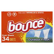 Bounce Dryer Sheets, Outdoor Fresh, 34 Count