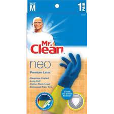 Mr. Clean brand Neo Latex Gloves