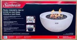 Sunbeam Wellesley Outdoor Fire Pit - Concrete - 50,000-BTU- W PICK UP ONLY