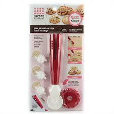 Good cook sweet creations pie crust cutter with stamps.