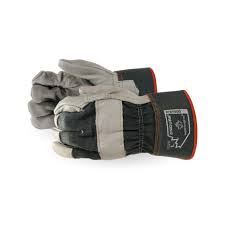 BULK BUY - 12 pairs - Cowgrain Leather W/Patch Palm - 76YBDQ - Endura® By Superior Glove