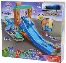 PJ Masks Die Cast Playset for 1:43 Scale Vehicles, by Just Play