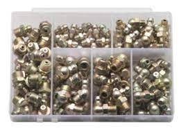 Ultrapro - 80 Piece Grease Fitting Set, 6 Sizes Metric