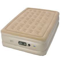 Serta Never Flat Raised Air Mattress with Electric Pump - Double High Queen 85001714