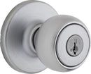 Weiser Fairfax Keyed Entry Knob kit - Satin Chrome