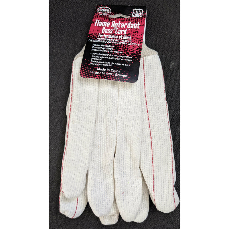 Boss Gloves Flame Retardant Double Palm Glove - great for BBQ and summer fires - 2guysonline.ca