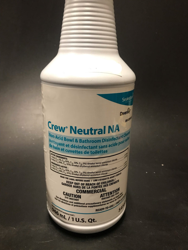 Crew neutral NA non-acid bowl and bathroom disinfectant cleaner - pick up only