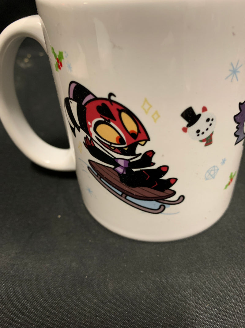 Ceramic mug - heart , character mug