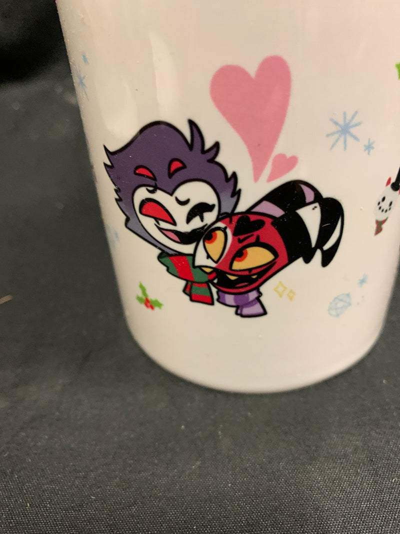 Ceramic mug - heart , character mug