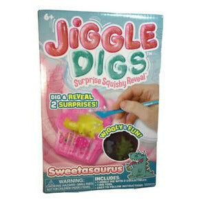 Jiggle Digs-Surpise Squishy Reveal - SWEETASAURUS - Wiggly & Fun - 2guysonline.ca