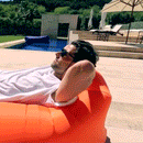 Laybag - ORIGINAL. inflatable Air Lounge | Ultra light. Easy inflatable. Very comfortable.