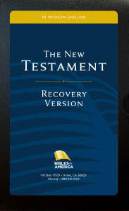 The New Testament (Recovery Version) - Paperback