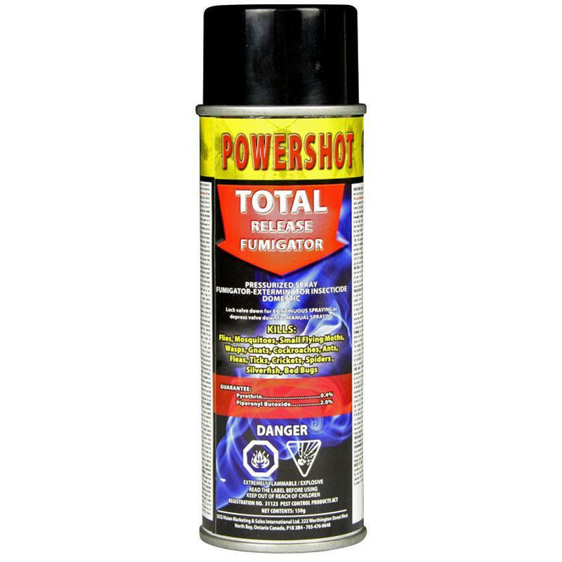 PowerShot TOTAL RELEASE FUMIGATOR Bug Spray - 2guysonline.ca