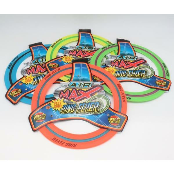 Air Max Flex Grip Ring Flyer - Frisbee Round Flying Disc Toy - 2guysonline.ca