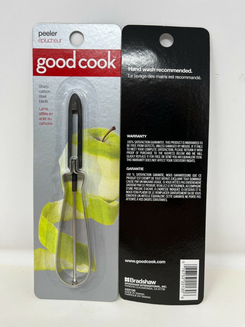 GoodCook sharp carbon steel blade peeler