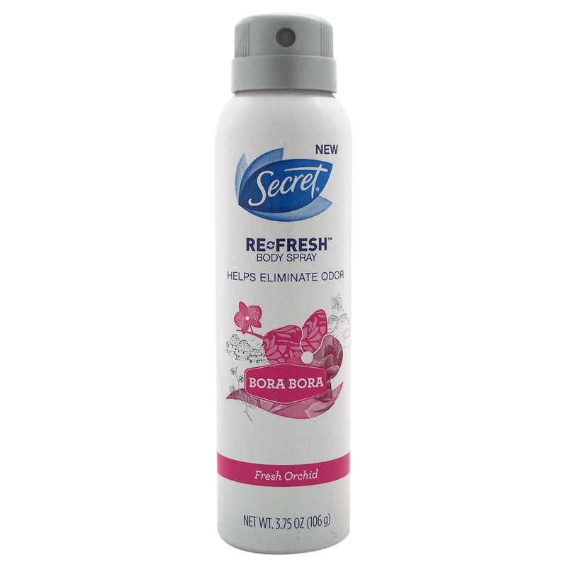 Secret for Women - Destination Collection Body Spray Bora Bora Fresh Orchid - 106g Body Spray