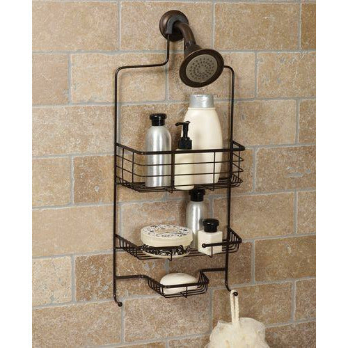 Hometrends Over the Shower Caddy, Oil Rubbed Bronze - 2guysonline.ca