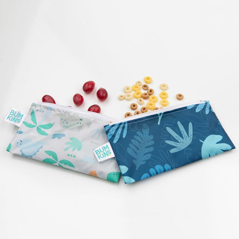 Bumkins - Reusable Snack Bag 2PK - Eco-friendly - 2guysonline.ca