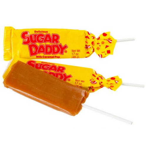 Sugar Daddy Caramel Pops